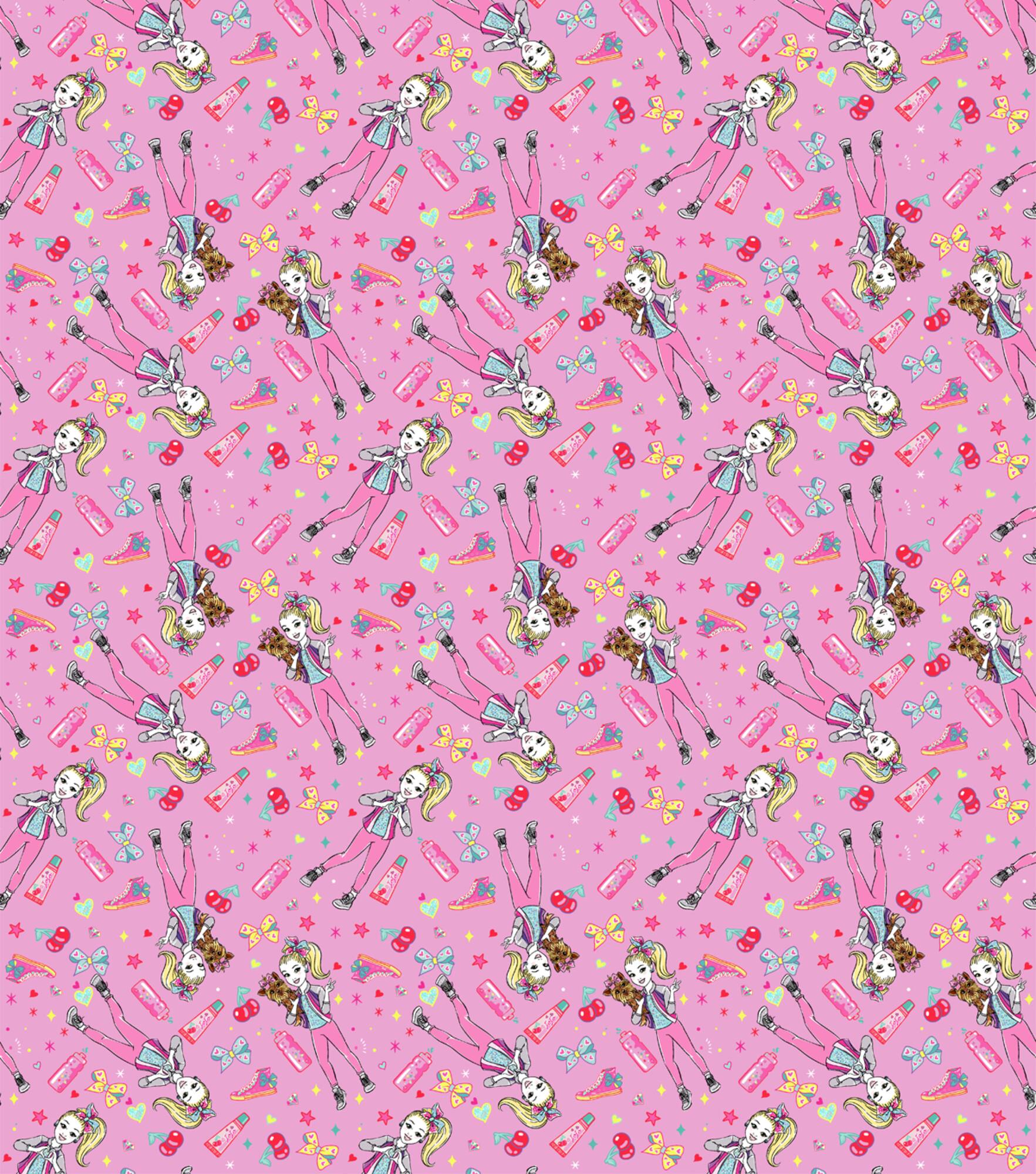 Nickelodeon JoJo Siwa & BowBow Cotton Fabric